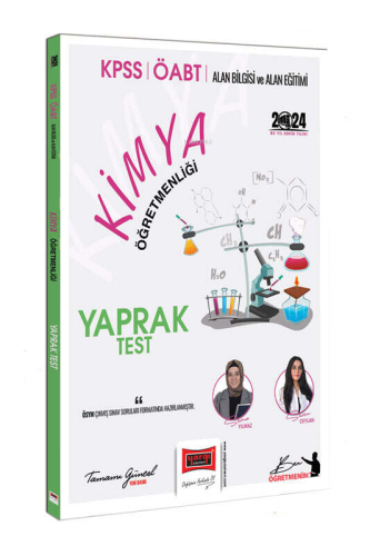2024 ÖABT Kimya Yaprak Test