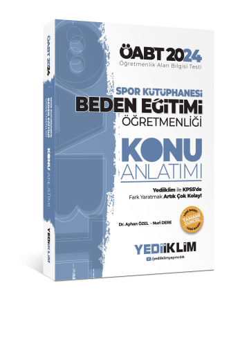 2024 ÖABT Spor Kütüphanesi Beden Eğitimi Öğretmenliği Konu Anlatımı