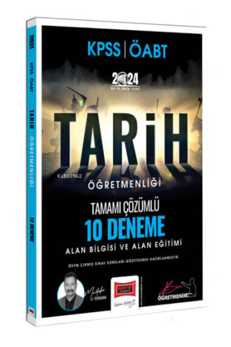 2024 ÖABT Tarih Öğretmenliği Tamamı Çözümlü 10 Deneme