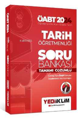 2024 ÖABT Tarih Öğretmenliği Tamamı Çözümlü Soru Bankası - Kitapiks.co