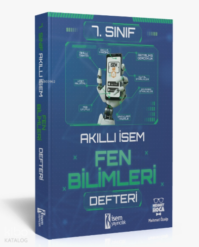 2025 Akıllı 7. Sınıf Fen Bilimleri Defteri İsem Yayıncılık