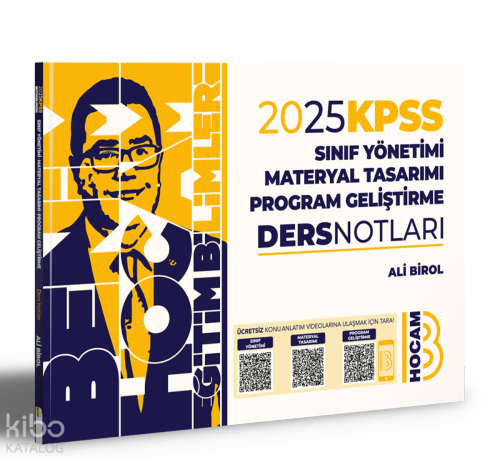 2025 KPSS Eğitim Bilimleri Program Geliştirme Sınıf Yönetimi Materyal 