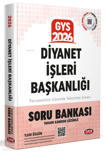 2026 Diyanet İşleri Başkanlığı Personelin Görevde Yükselme Sınavı Soru Bankası - Karekod Çözümlü