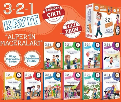 3.2.1 Kayıt Alper'in Maceraları (10 Kitap + Etkinlik ve Değerlendirme Testi)