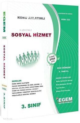 3. Sınıf 5. Yarıyıl Sosyal Hizmet Konu Anlatımlı Soru Bankası