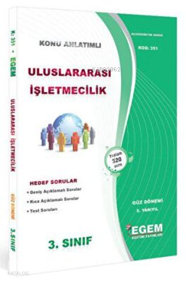 3. Sınıf 5. Yarıyıl Uluslararası İşletmecilik Konu Anlatımlı Soru Bank