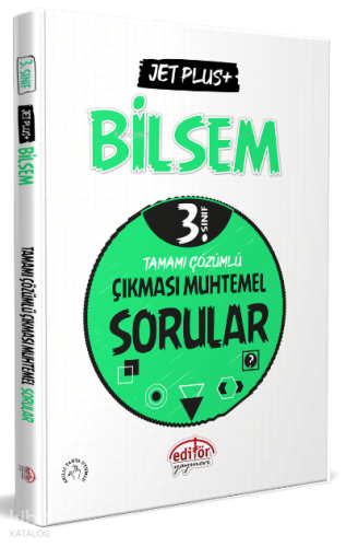 3 Sınıf Bilsem Jet Plus+ Tamamı Çözümlü Çıkması Muhtemel Sorular