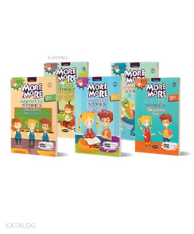 3. Sınıf More and More English Stories Hikaye Seti 5 Kitap