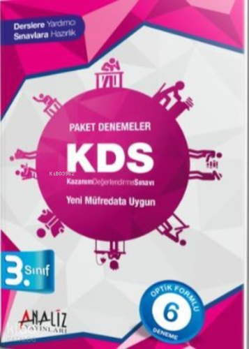 3.Sınıf Paket Deneme 6 'Lı (Optik Formlu)