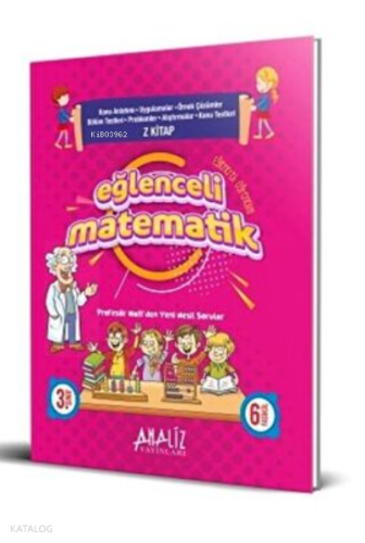3.Sınıf Prof. Mati İle Eğlenceli Matematik Konu Anlatımı (6 Fasikül)***Yeni Ürün***