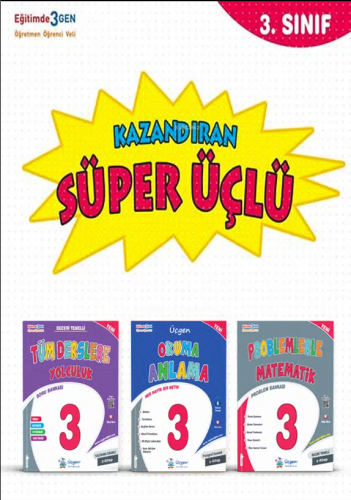 3.Sınıf Süper Güçlü - Kazandıran Kitaplar - Kitapiks.com