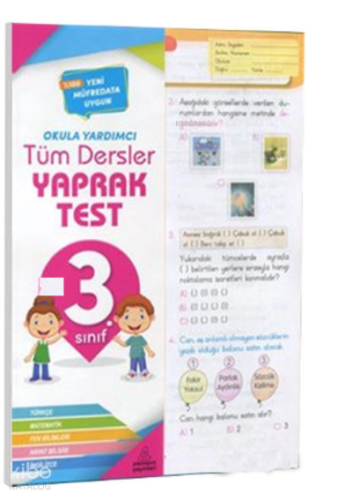3. Sınıf Tüm Dersler Yaprak Test Okula Yardımcı
