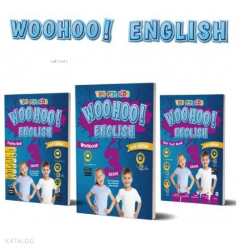3. Sınıf Woohoo English Gold Edition Practive +Work +Unit Test Book