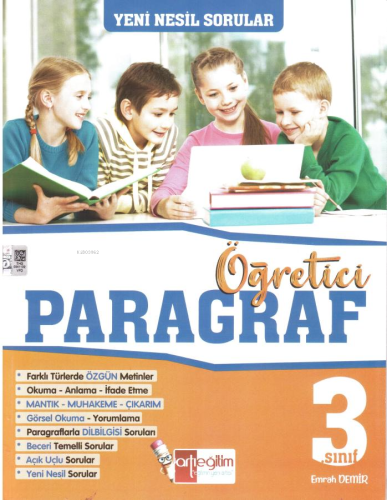 3. Sınıf Yeni Nesil Sorularla Öğreten Paragraf Kitabı - Kitapiks.com