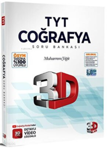 3D Yayınları TYT Coğrafya Soru Bankası