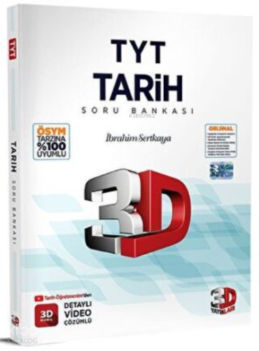 3D Yayınları TYT Tarih Soru Bankası