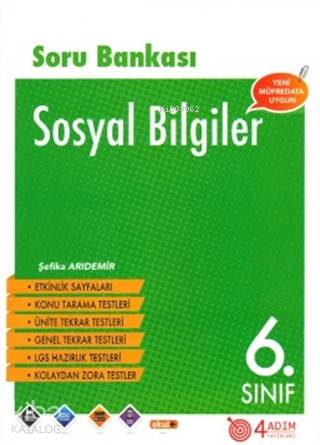 4 Adım - 6. Sınıf Sosyal Bilgiler Soru Bankası