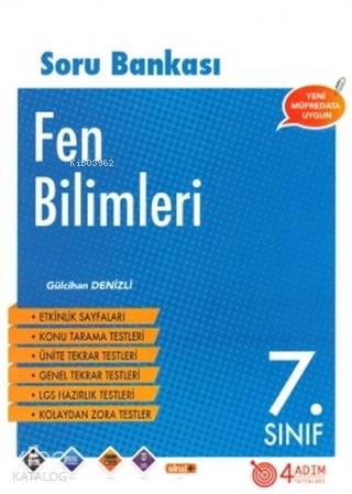 4 Adım - 7. Sınıf Fen Bilimleri Soru Bankası