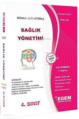 4. Sınıf 7. Yarıyıl Sağlık Yönetimi Konu Anlatımlı Soru Bankası