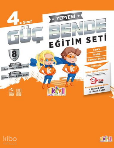 4. Sınıf Güç Bende Eğitim Seti (8 Kitap)