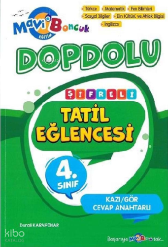 4.Sınıf Mavi Boncuk Şifreli Tatil Eğlencesi