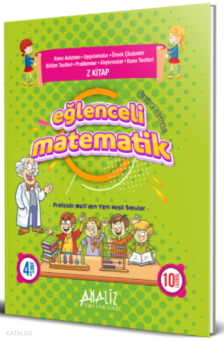 4.Sınıf Prof. Mati İle Eğlenceli Matematik Konu Anlatımı (10 Fasikül)***Yeni Ürün***