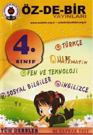 4. Sınıf| Tüm Dersler; 80 Yaprak Test