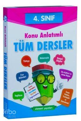 4. Sınıf Tüm Dersler Konu Anlarımlı