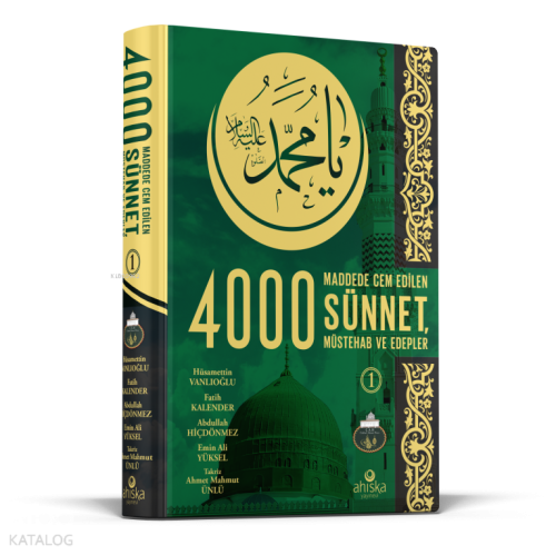 4000 Sünnet, Müstehab ve Edepler 1 (Ciltli)