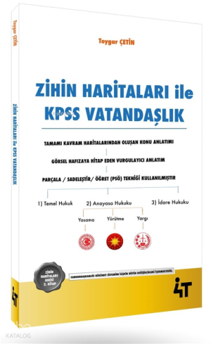 4T Zihin Haritaları İle Kpss Vatandaşlık