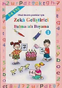 5-6 Yaş Zeka Geliştirici Bulmacalı Boyama 1