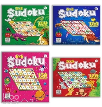 5-8 Yaş Stickerlı Sudoku Seti