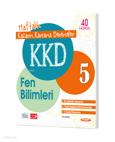 5 Fen Bilimleri Haftalık Kazanım Kavrama Denemeleri (40 Fasikül)