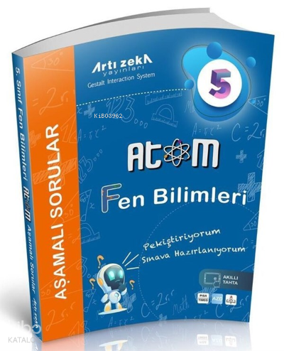 5.Sınıf Atom Beceri Temelli Fen Bilimleri Aşamalı Sorular