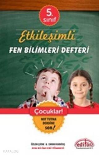 5.Sınıf Etkileşimli Fen Bilimleri Defteri