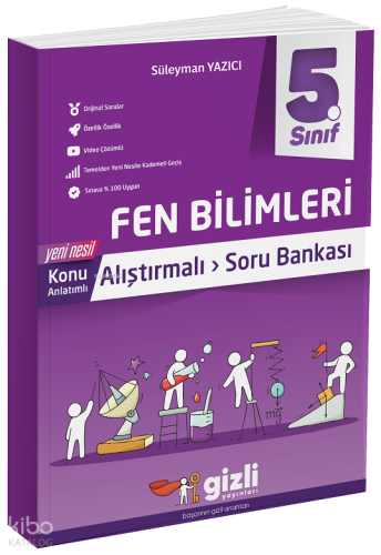 5.Sınıf Fen Bilimleri Alıştırmalı Soru Bankası
