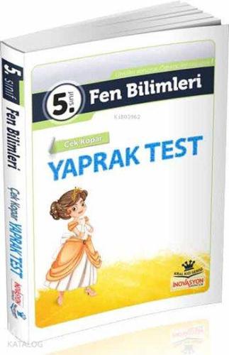 5. Sınıf Fen Bilimleri Çek Kopar Yaprak Test