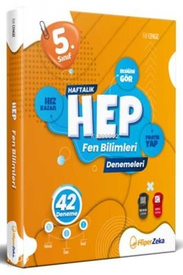 5. Sınıf HEP Fen Bilimleri Haftalık Deneme Föyleri