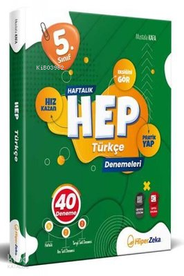 5. Sınıf HEP Türkçe Haftalık Deneme Föyleri