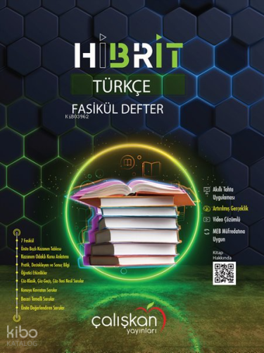 5. Sınıf Hibrit Türkçe Fasikül Defter