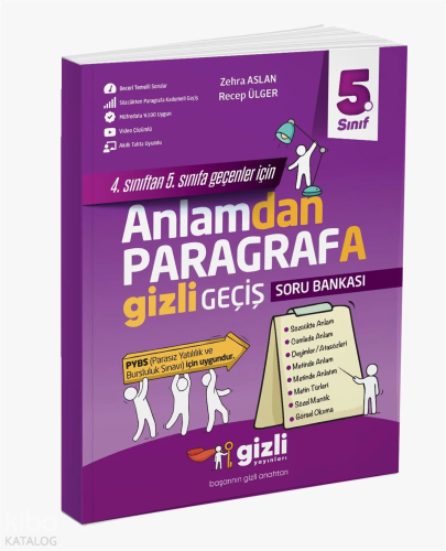 5.Sınıf İlk Adım Anlamdan Paragrafa Gizli Geçiş
