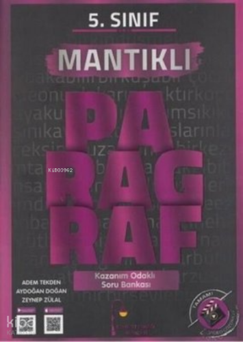 5.Sınıf Mantıklı Paragraf Soru Bankası