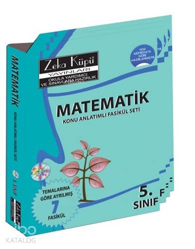 5. Sınıf Matematik Konu Anlatımlı Soru Bankası; Temalarına Göre Ayrılmış 7 Fasikül