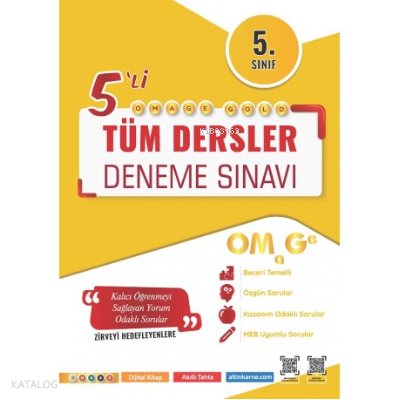 5. SINIF MOTİVASYON TÜM DERSLER 5 Lİ KAMP DENEMESİ