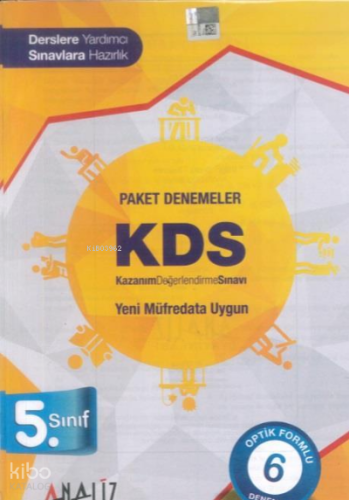 5.Sınıf Paket Deneme 6 'Lı (Optik Formlu)