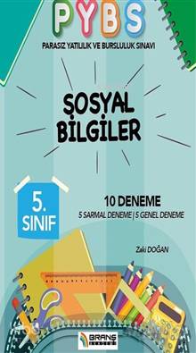 5. Sınıf Parasız Yatılılık ve Bursluluk Sınavı Sosyal Bilgiler 10 Dene
