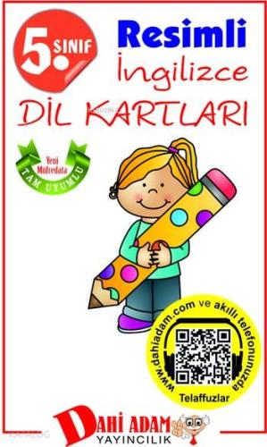 5. Sınıf Resimli İngilizce Dil Kartları