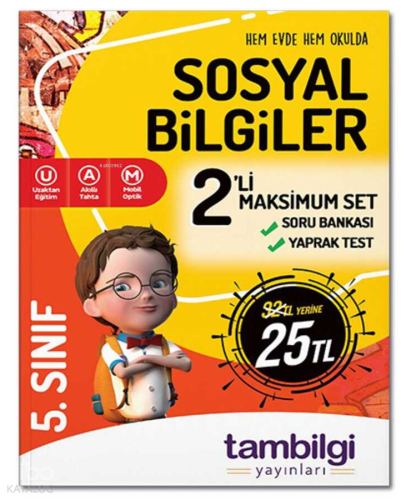 5. Sınıf Sosyal Bilgiler 2'li Doping Set