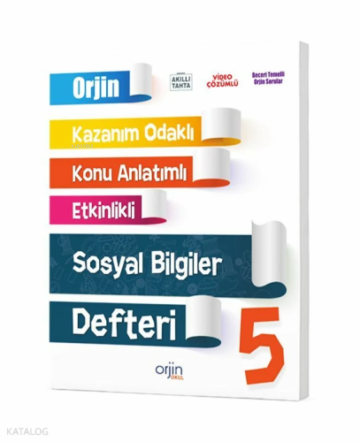 5. Sınıf Sosyal Bilgiler Akıllı Defter