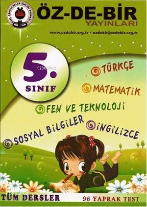 5. Sınıf| Tüm Dersler; 96 Yaprak Test
